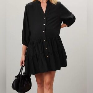 Soon Maternity Melanie Frill Dress